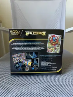 Pokemon TCG Mega Evolution Pokemon Center ETB Lucario - SEALED, IN HAND - Image 2