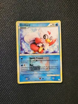 Delibird - 39/123 - Crosshatch League Promo - Reverse Holo - Pokemon TCG - Image 1