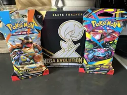 Pokemon TCG ETB Mega Evolution Elite Trainer Box (Gardevoire) + 2 Sleeved Packs - Image 1