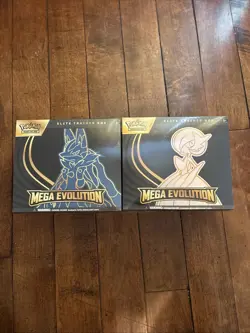 Pokemon TCG: Mega Evolution (ME01) Elite Trainer Box ETB Set of 2 - Image 1