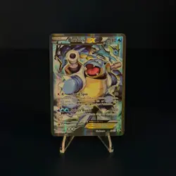 Pokemon 2016 Blastoise EX XY122 XY Red & Blue Collection Full Art Promo - Image 1