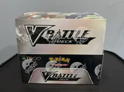 Pokemon Lycanroc Vs Corviknight V Battle Deck Factory Sealed Box 8 Count - Image 1