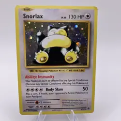 2016 Pokemon XY Black Star Promos Snorlax #XY179 Holo - Image 1