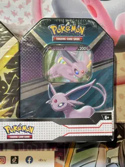 Pokemon TCG V Heroes Bundle Tins: 2-Pack of Jolteon & Espeon Brand New! 820650855658 - Image 4