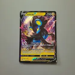 Pokemon TCG Luxray V 050/189 Swsh10: Astral Radiance Holo Full Art NM - Image 1