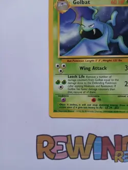 Pokemon TCG Golbat Fossil 34/62 - Image 4