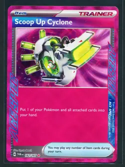 Scoop Up Cyclone Trainer 162/167 Ace Spec Pokemon 2024 Twilight Masquerade NM/M - Image 1