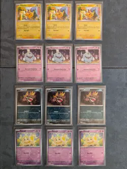 Pokemon Paldean Fates Costco Cosmos Reverse Holo Promos Lot Of 12 NM 3 Sets - Image 1