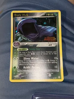 Pokemon Dark Muk Reverse Holo #16 Stamped EX Team Rocket Returns Free Shipping - Image 3