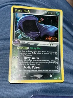 Pokemon Dark Muk Reverse Holo #16 Stamped EX Team Rocket Returns Free Shipping - Image 5