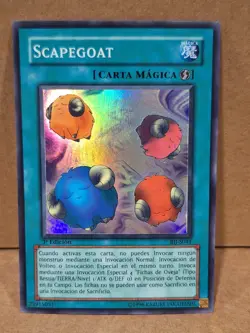 Scapegoat (Spanish) - BIJ-S041 - Super Rare Yugioh! Holo Foil Nice! - Image 1