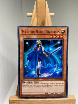 Tyr Of The Nordic Champions - 1st Edition LEHD-ENB12 - NM - YuGiOh - Image 1
