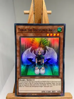 Thron The Disciplined Angel - Super Rare 1st Edition LIOV-EN082 - NM - YuGiOh - Image 1