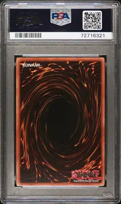 2003 Yu-Gi-Oh! MFC Dark Paladin PSA 7 - Magician's Force - Image 3