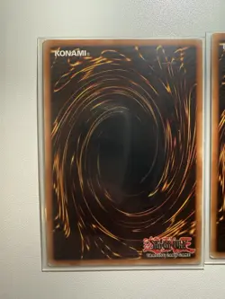 Yu-Gi-Oh Black Whirlwind X 3 TU01-EN005 Super Rare Near Mint Playset VLP French - Image 2