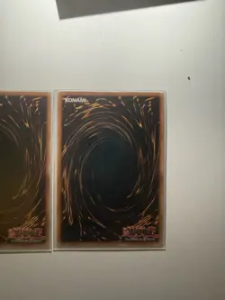 Yu-Gi-Oh Black Whirlwind X 3 TU01-EN005 Super Rare Near Mint Playset VLP French - Image 4