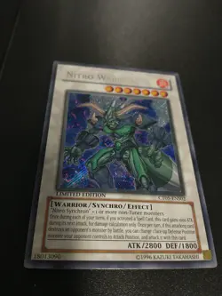 1x (M/NM) - Nitro Warrior - CT05-ENS02 - Secret Rare - Limited Edition YuGiOh - Image 1