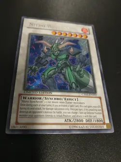 1x (M/NM) - Nitro Warrior - CT05-ENS02 - Secret Rare - Limited Edition YuGiOh - Image 5