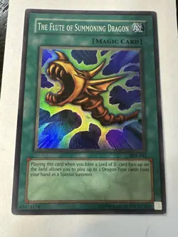 Yugioh The Flute of the Summing Dragon 1996 MAGIC CARD - Image 1