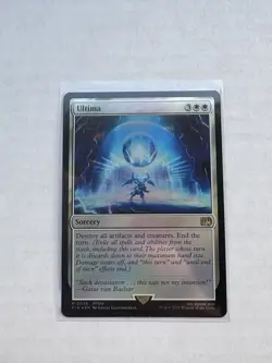 Ultima FOIL MTG Final Fantasy NM Rare R 0038 FFXIV Sorcery Card FIN Magic - Image 1