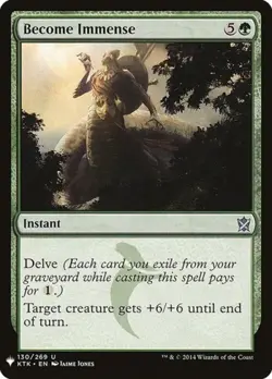 Become Immense - Near Mint MTG Mystery Booster - Image 1