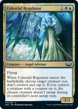 Celestial Regulator -Foil Near Mint MTG Streets of New Capenna - Image 1