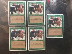 *** 4th Edition Pradesh Gymnasts (ONE COPY) *** NM-Mint+ - Vintage Magic MtG - Image 1