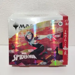 Marvel’s Spider-Man Collector Booster Box MTG Japanese Sealed NEW Fs Wizards - Image 1