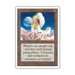 WOTC MtG Unlimited Winter Orb (R) EX - Image 1