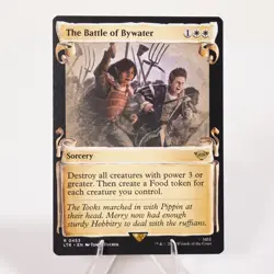 The Battle of Bywater Showcase Scroll Lord of the Rings MTG NM Regular See Video - Image 1