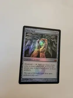 NM- Foil Mox Opal Scars of Mirrodin MTG Magic the Gathering 1st Edition Printing - Image 3