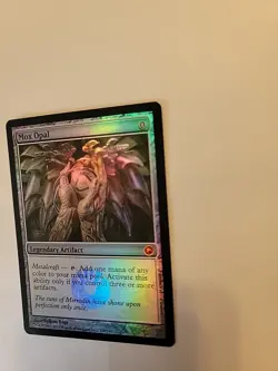 NM- Foil Mox Opal Scars of Mirrodin MTG Magic the Gathering 1st Edition Printing - Image 5