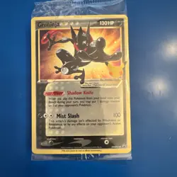 SEALED Greninja Gold Star SWSH144 Black Star Promo POKEMON Celebration - Image 1