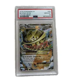 2016 Pokemon XY Steam Siege #68/114 M Steelix EX PSA 10 Gem Mint - Image 1