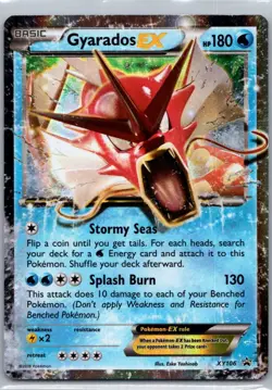 Pokemon TCG Gyarados-EX XY106/211 XY Black Star Promos Holo NM - Image 1