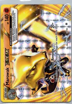 Pokemon TCG Marowak BREAK 79/162 BREAKthrough Holo LP - Image 1