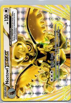 Pokemon TCG Noctowl BREAK XY136/211 XY Black Star Promos Holo LP - Image 1