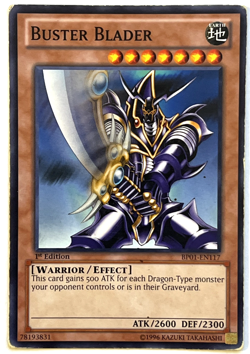 YuGiOh! - Buster Blader - BP01-EN117 - 1st Edition - Common - Image 1