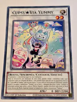 CupsyYummy Way●YUGIOH●JUSH●2025●SPANISH●RARE●1st ED●NM●B706 - Image 1