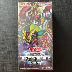 Yugioh OCG Booster Box Animation Chronicle 2021 Japanese Display (15 Packs) - Image 1