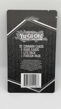 Yugioh Blister Pack! 20 Commons, 5 Rares & 2 Booster Packs! Brand New! - Image 2