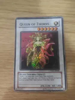 Yugioh card Queen of Thornes - CSOC-EN042 - Super Rare - Image 1