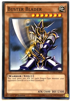 YuGiOh! - Buster Blader - YGLD-ENB04 - 1st Edition - Common - Image 1