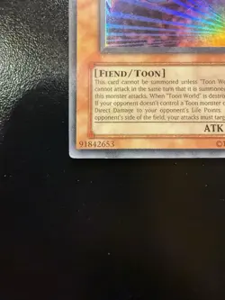 Toon Summoned Skull MRL-073 Holo Yugioh HP - Image 4