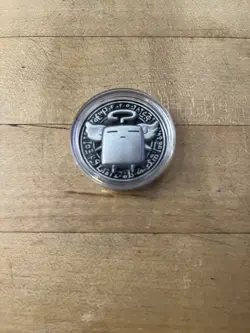 Yugioh - Moki Moki - YCS Pre-registration Silver Coin - Image 1