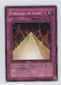 Pyramid of Light YuGiOh Movie Pack Limited Edition Promo #MOV-EN004 2004 - Image 1