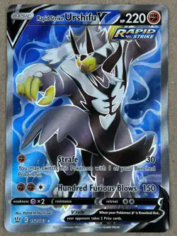 [NM] Rapid Strike Urshifu V - 152/163 - Pokemon Battle Styles Full Art Card - Image 1