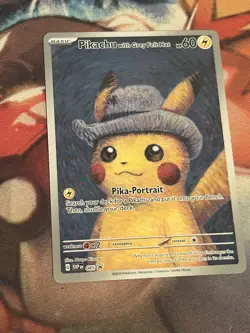Pikachu with Grey Felt Hat 085 Sv: Scarlet & Violet Promo Cards Regular - Image 1