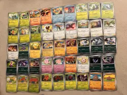 Pokemon Scarlet & Violet 151 Complete Common/Uncommon/Rare Set 153 Cards - Image 1