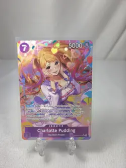 Charlotte Pudding PRB02-010 One Piece Best Of Vol. 2 Card Game Holo Foil - Image 1